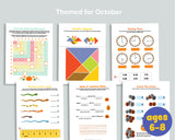October Morning Basket Activity Pack