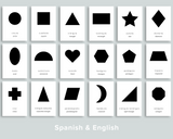 Shapes Flashcards (Spanish)