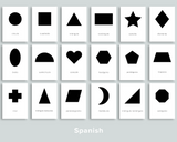 Shapes Flashcards (Spanish)