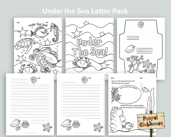 Under the Sea Letter Pack