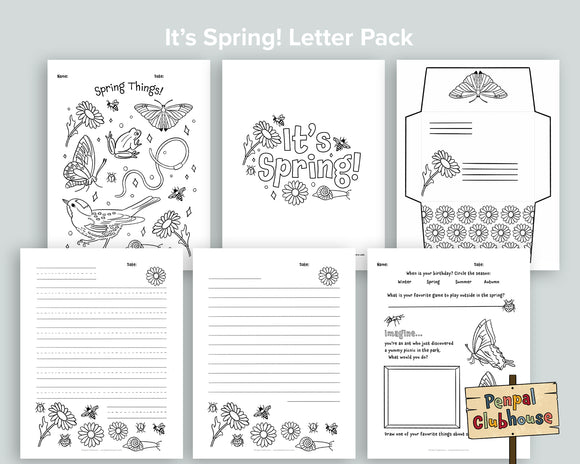 Spring Letter Pack