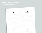 Minimalist To Do List
