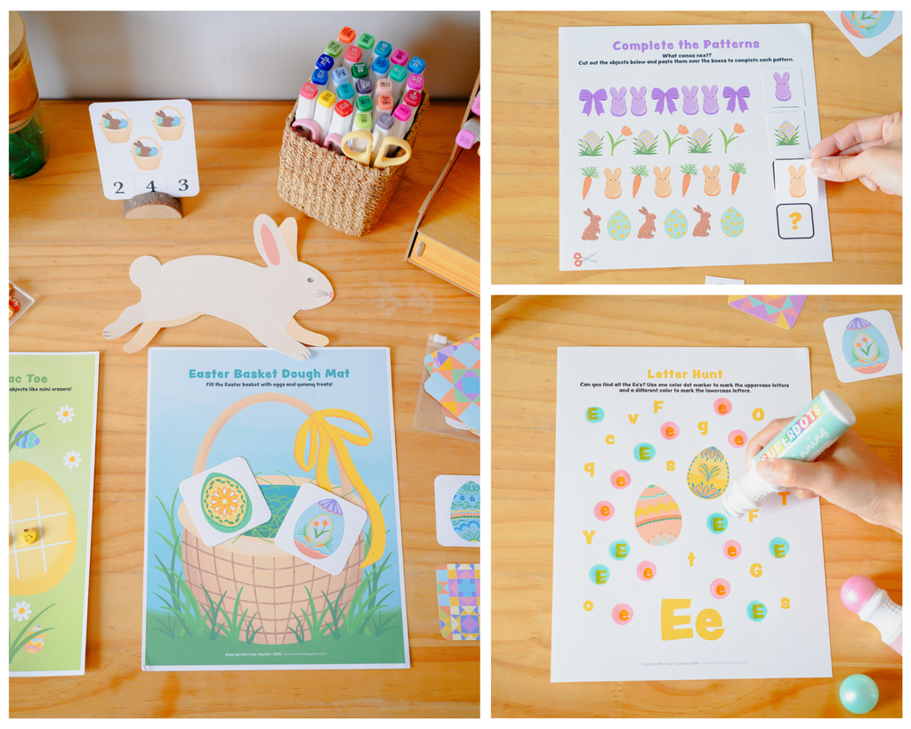 Bundle: Holiday Morning Basket Activity Packs