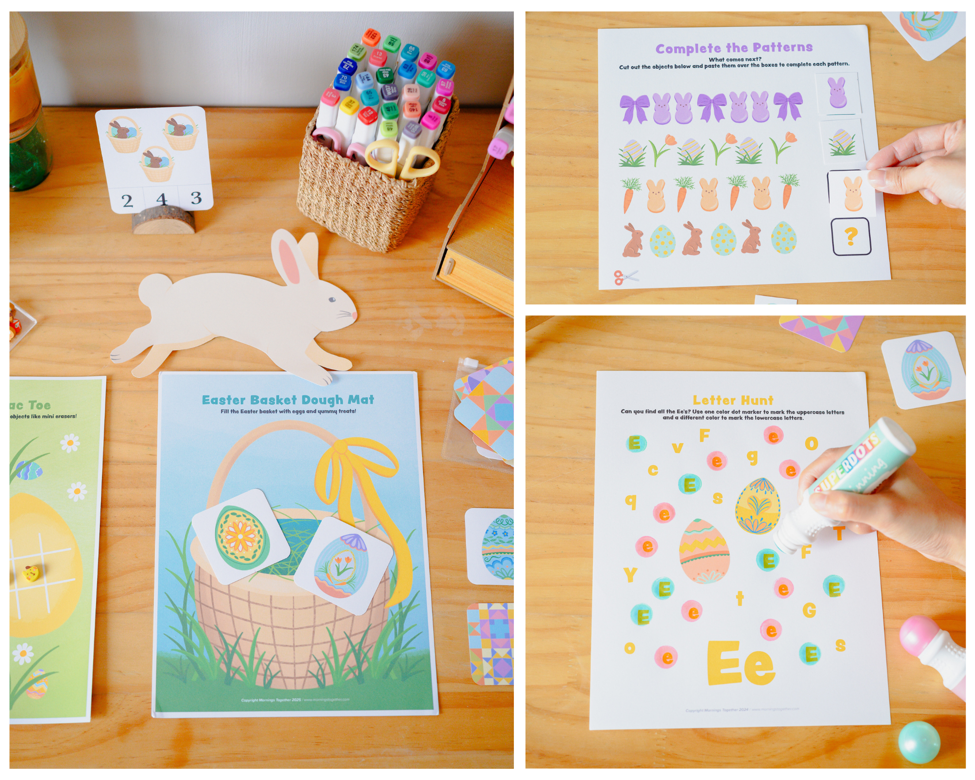 Bundle: Holiday Morning Basket Activity Packs