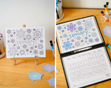 Nature Coloring Calendar