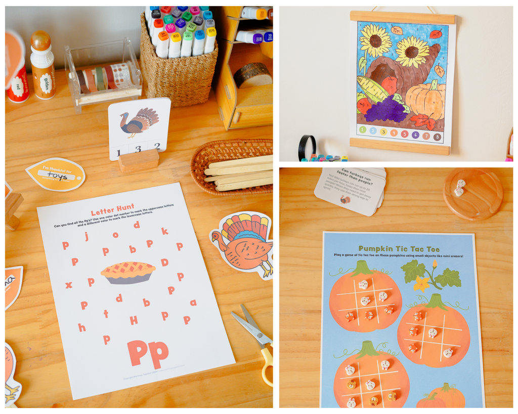 Bundle: Holiday Morning Basket Activity Packs