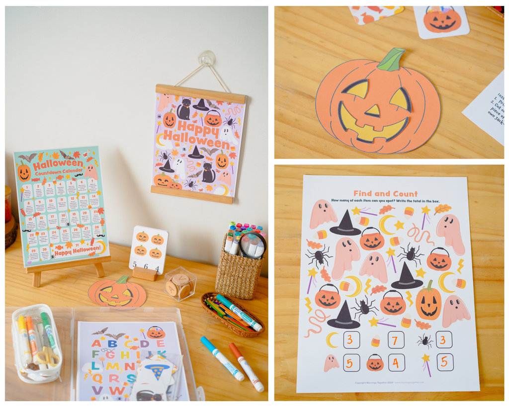 Bundle: Holiday Morning Basket Activity Packs
