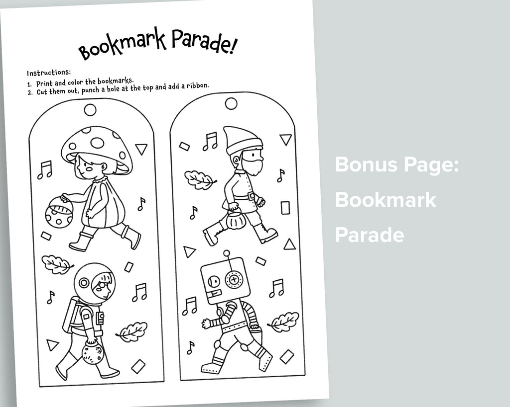 Costume Parade Letter Pack
