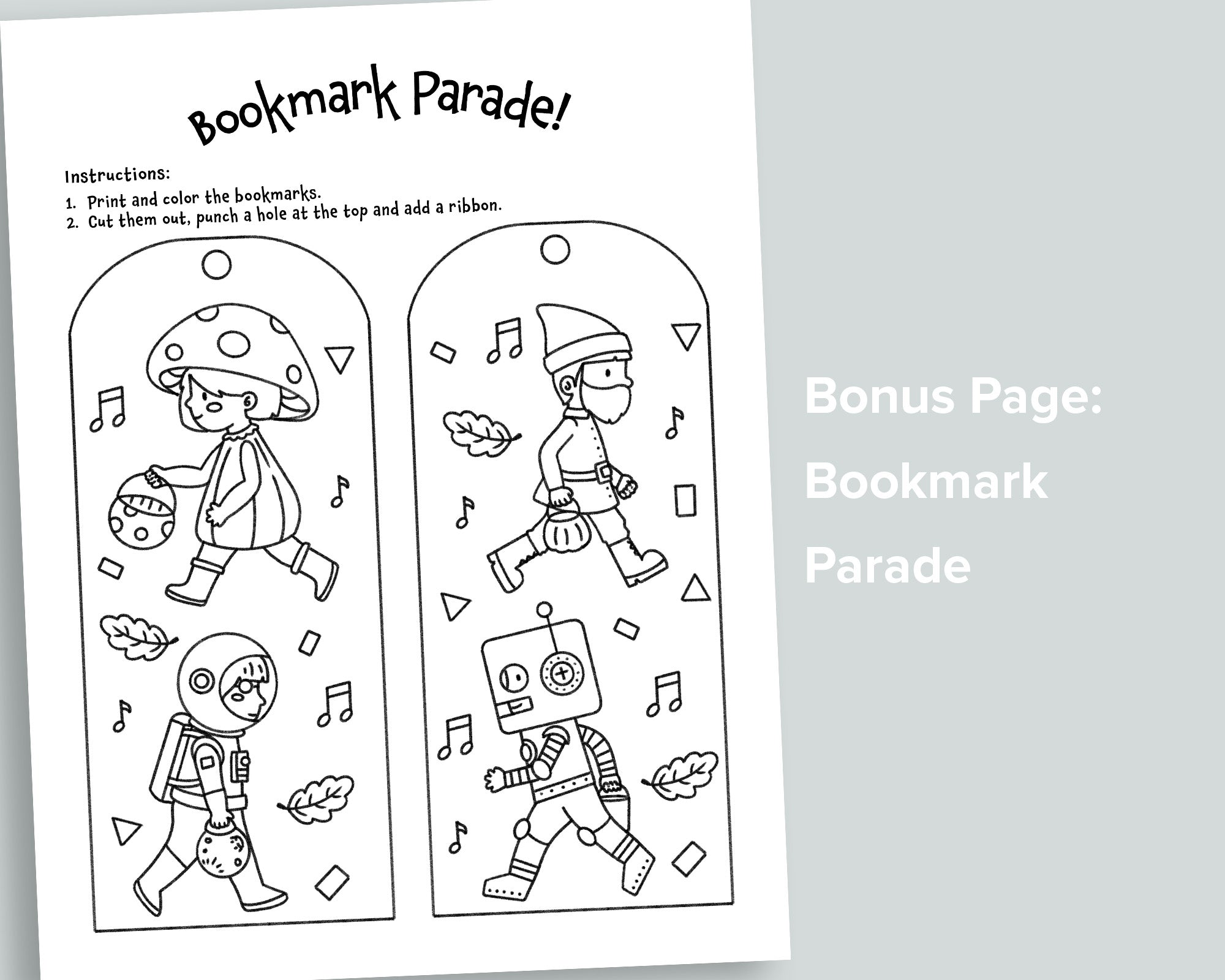 Costume Parade Letter Pack