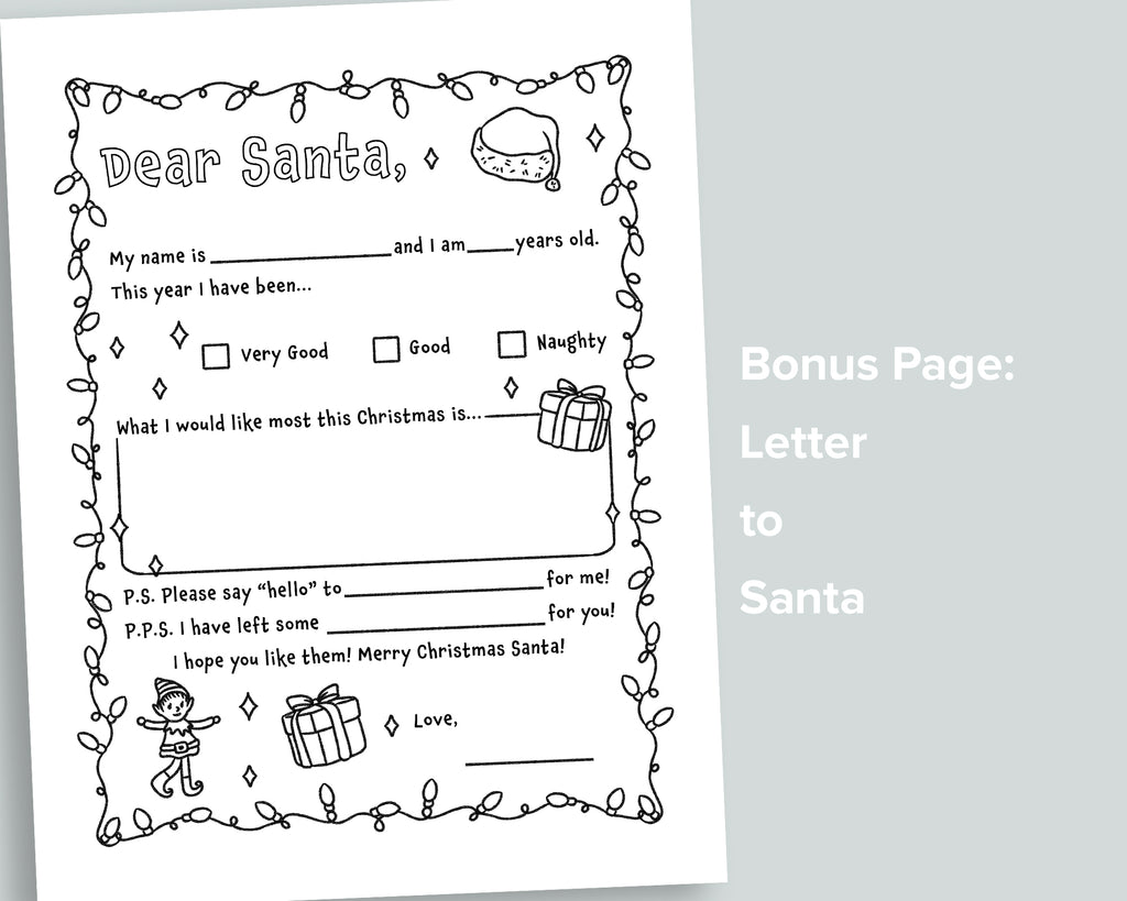 Letter to Santa Letter Pack