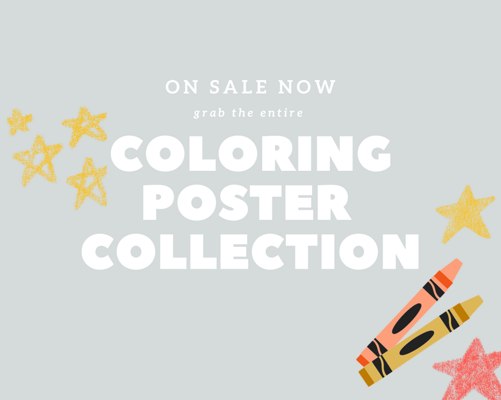 Giant Coloring Poster Collection