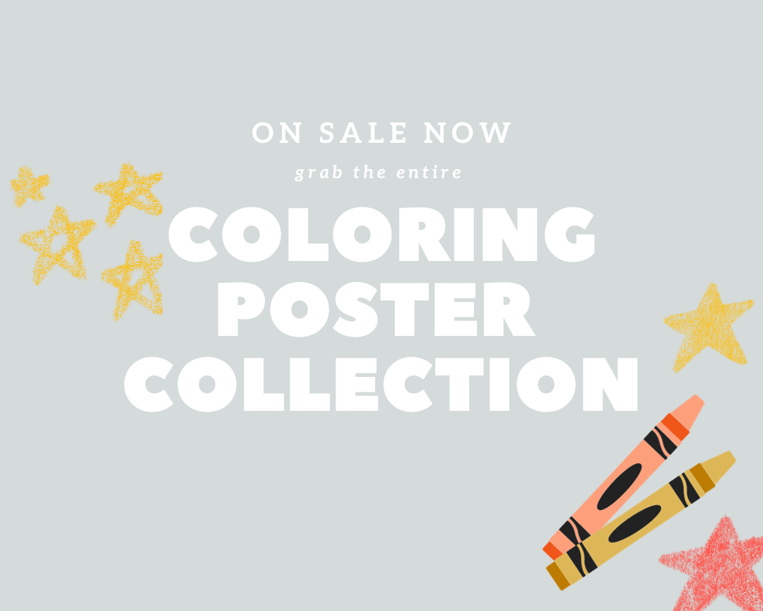 Giant Coloring Poster Collection