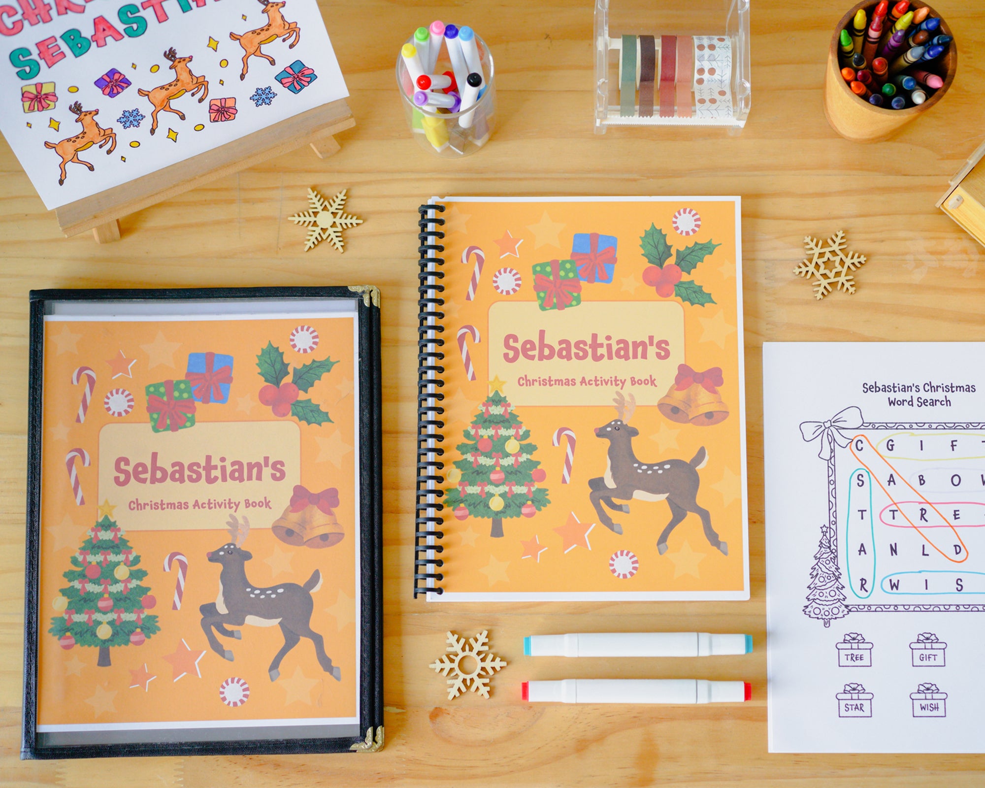 Custom Christmas Activity Packs