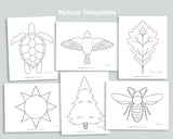 Nature Templates Freebie