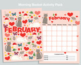 February Morning Basket Activity Pack