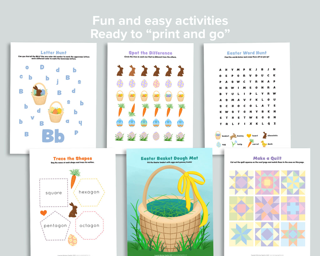 Easter Activity Pack