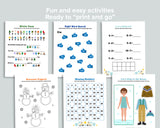 January Morning Basket Activity Pack