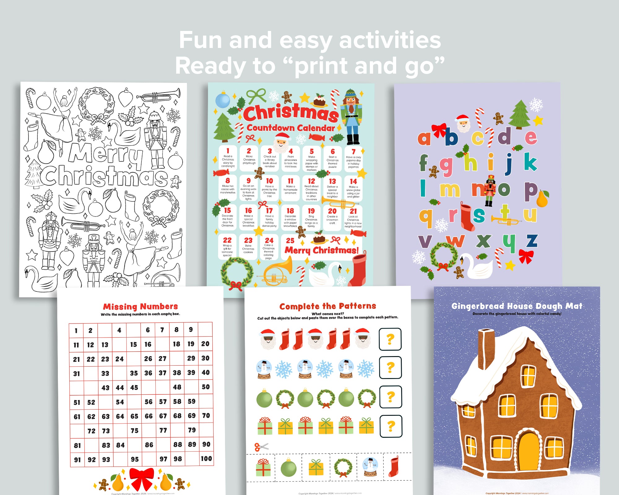 Christmas Activity Pack