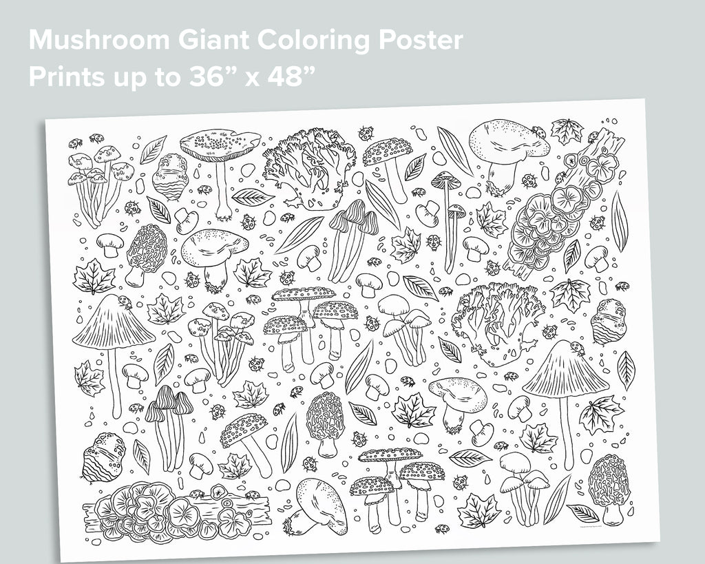 Giant Coloring Poster Collection