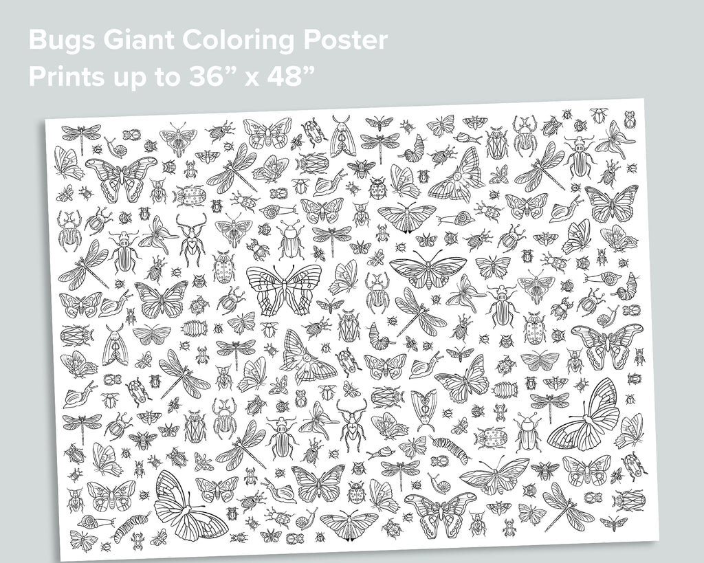 Giant Coloring Poster Collection