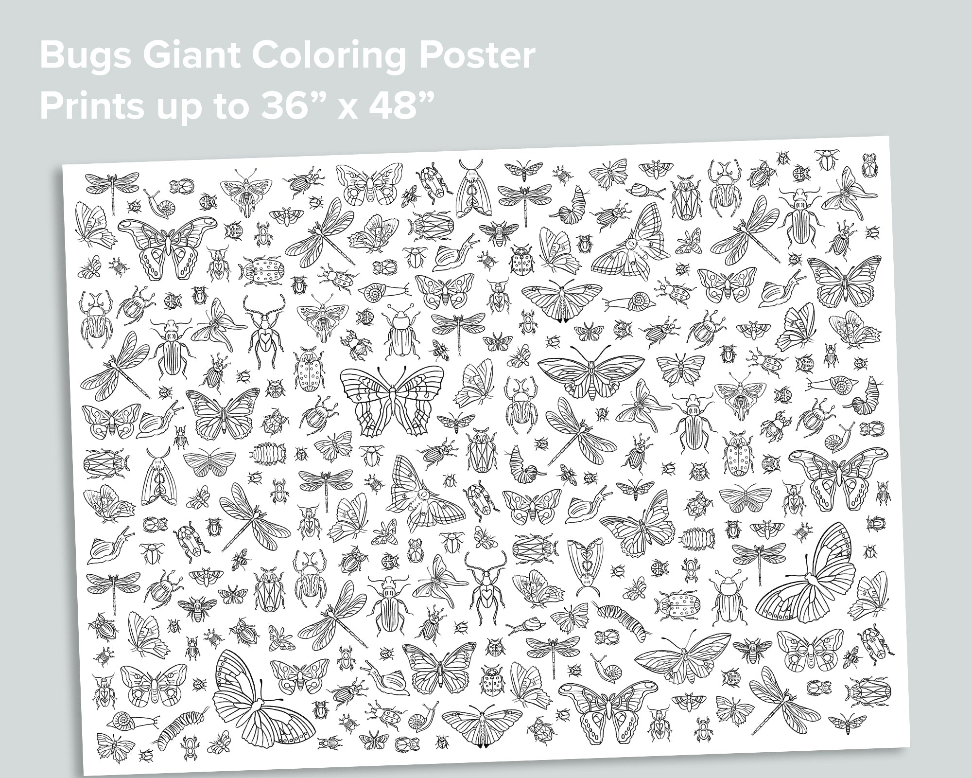 Giant Coloring Poster Collection