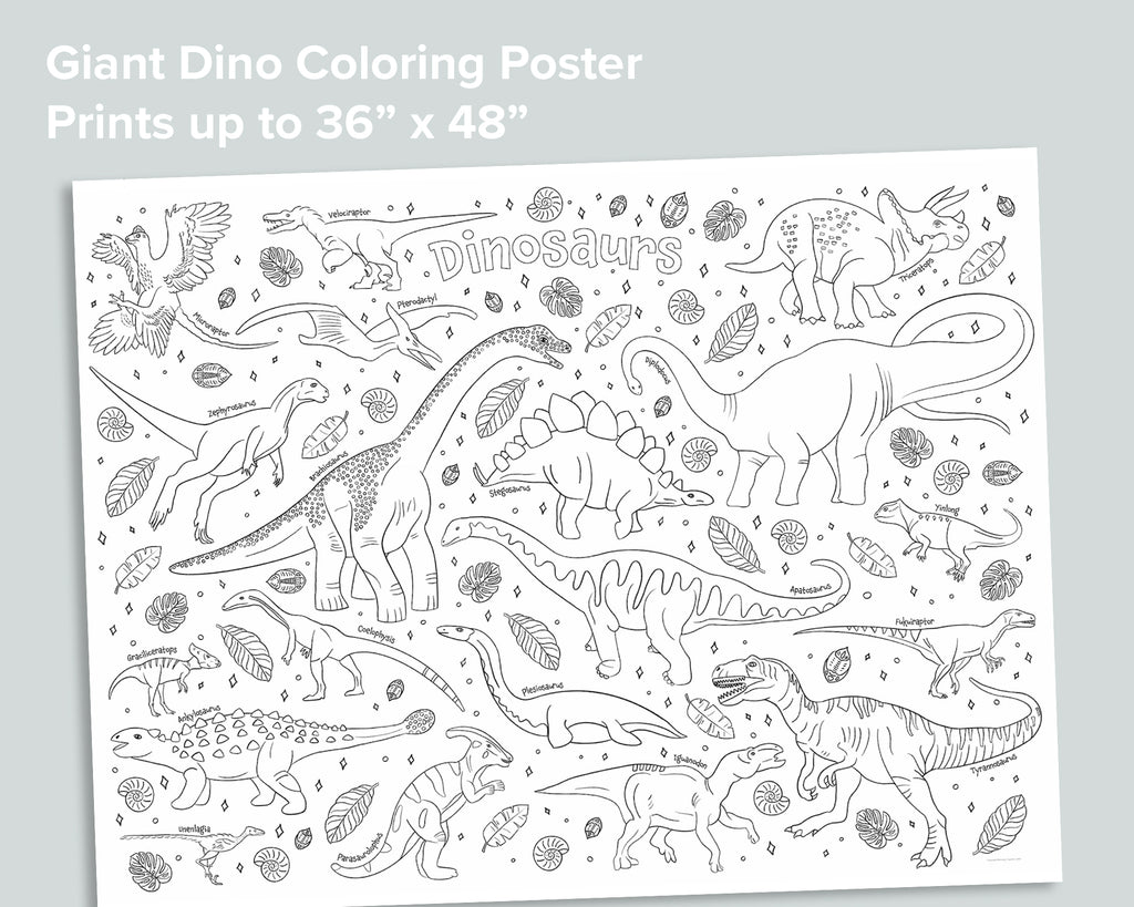 Giant Coloring Poster Collection