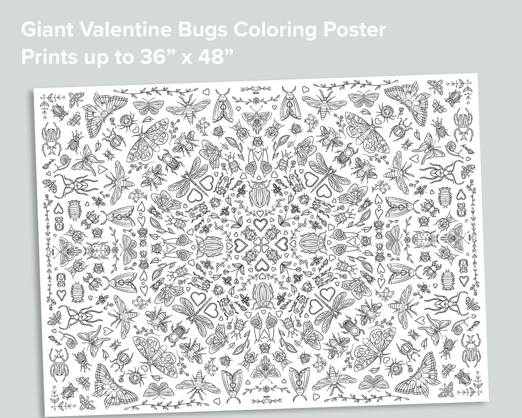 Giant Coloring Poster Collection