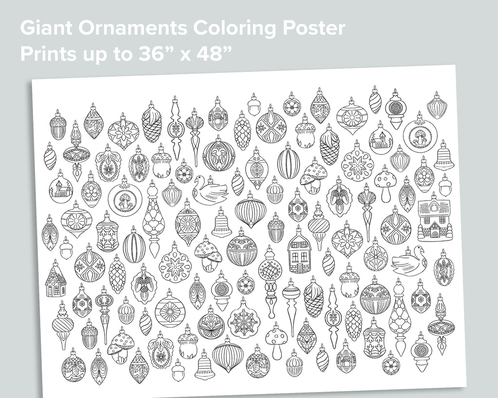 Giant Coloring Poster Collection