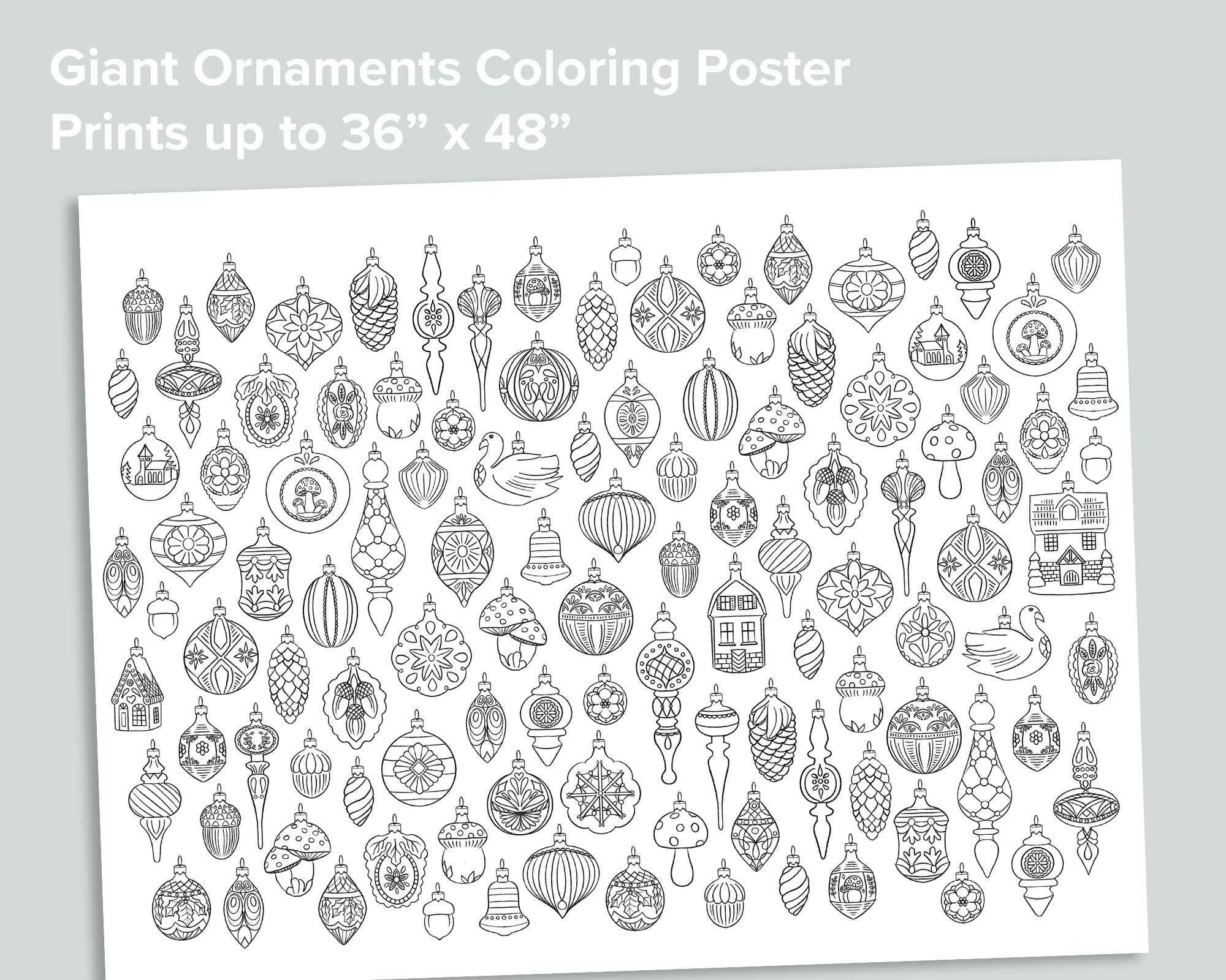 Giant Coloring Poster Collection