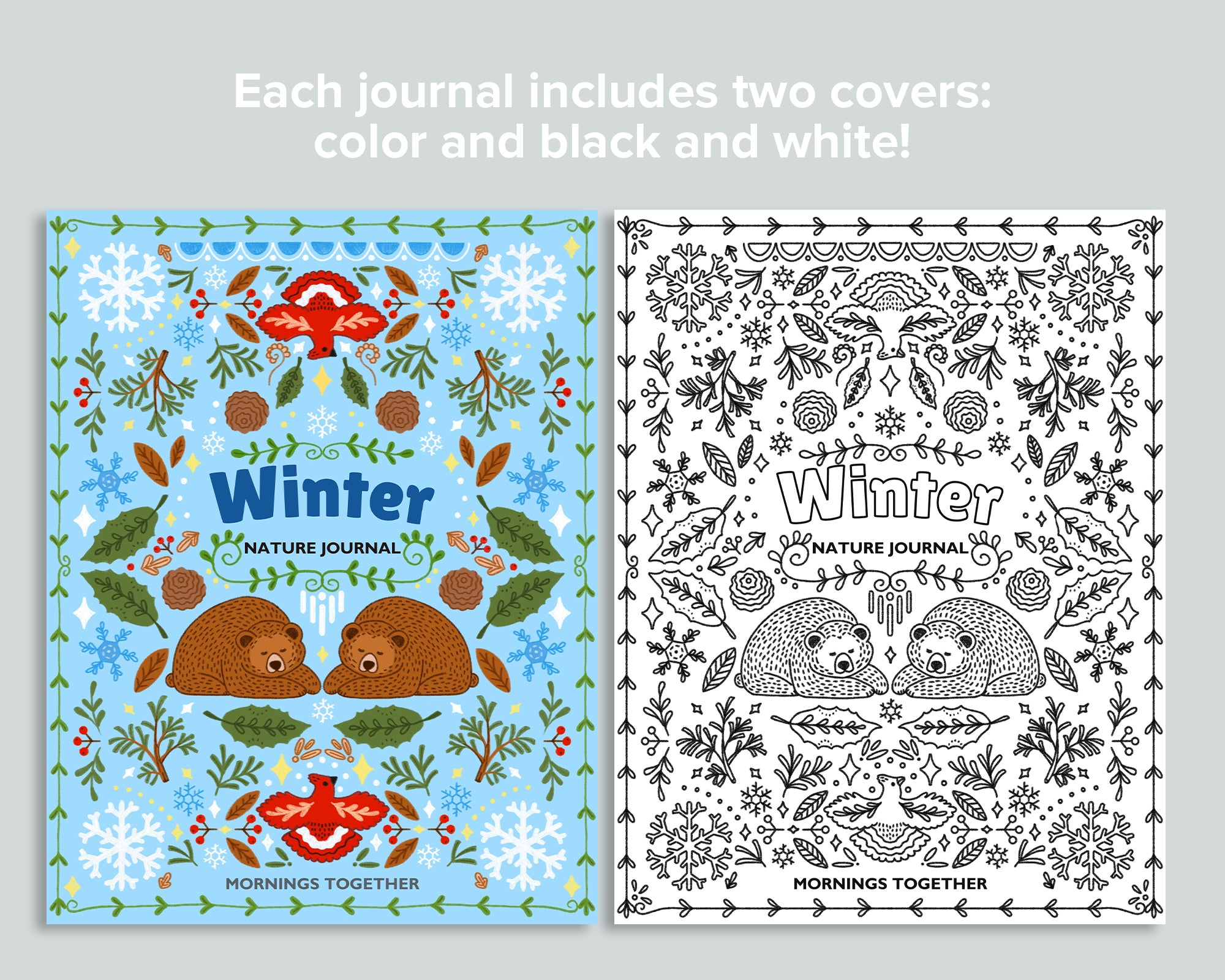 Nature Journals Mornings Together Nature journals mornings together