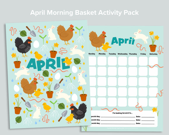April Morning Basket Activity Pack