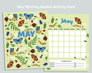 May Morning Basket Activity Pack