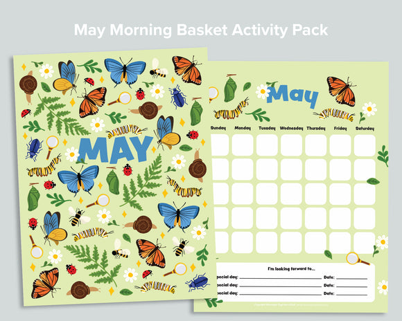 May Morning Basket Activity Pack
