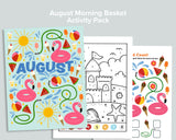 August Morning Basket Activity Pack