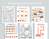 September Morning Basket Activity Pack