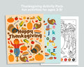 Thanksgiving Activity Pack