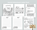 Axolotl Letter Pack