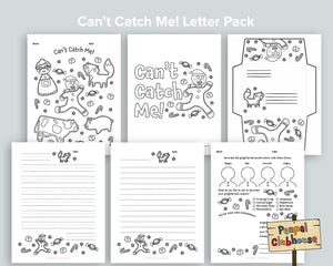 Can't Catch Me Letter Pack