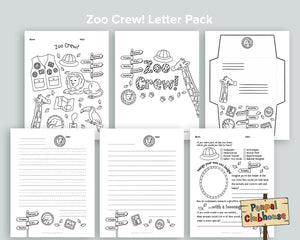 Zoo Crew Letter Pack