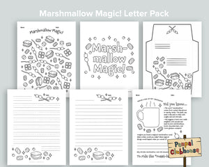 Marshmallow Magic Letter Pack