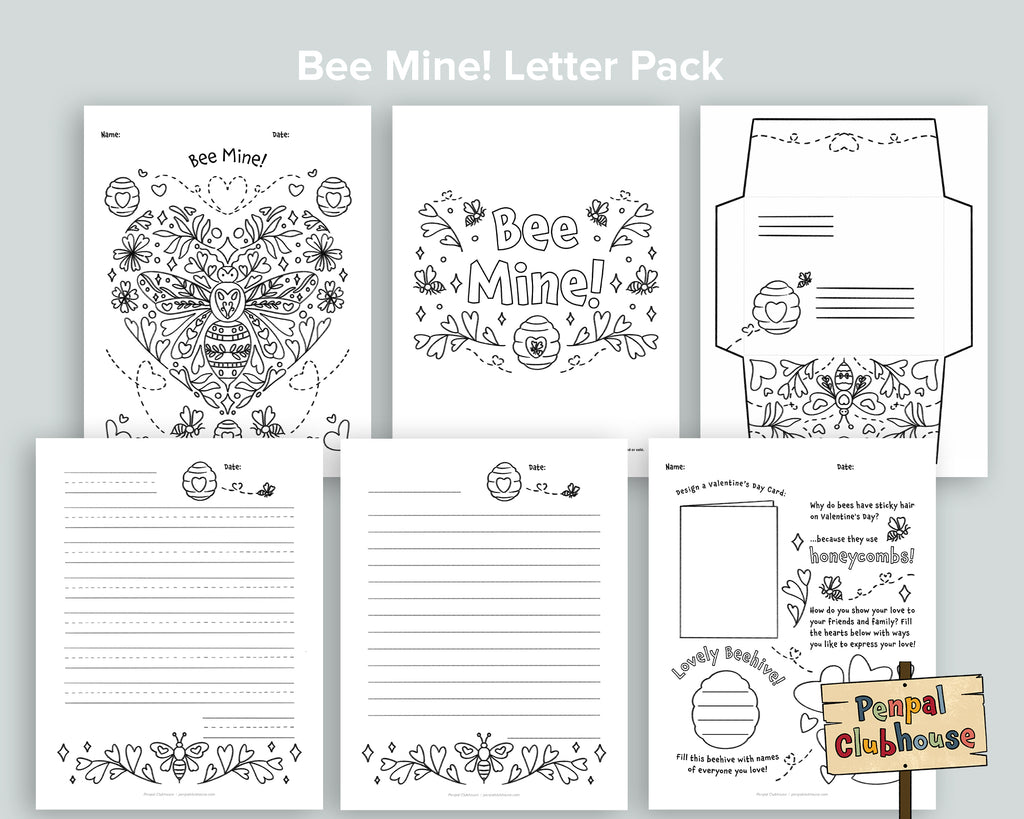 Bee Mine Letter Pack