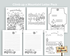 Climb Up a Mountain Letter Pack