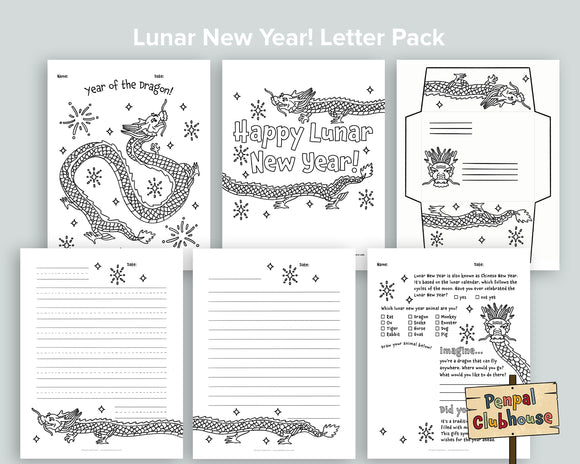 Lunar New Year Letter Pack