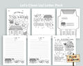 Let's Clean Up Letter Pack