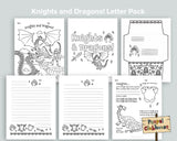 Knights and Dragons Letter Pack