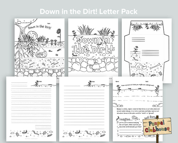 Down in the Dirt Letter Pack