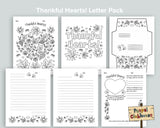 Thankful Hearts Letter Pack