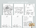 Let's Visit a Farm Letter Pack