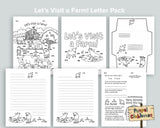 Let's Visit a Farm Letter Pack
