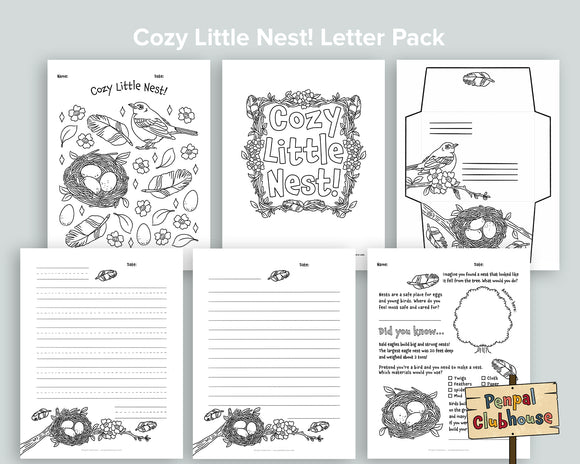 Cozy Little Nest Letter Pack